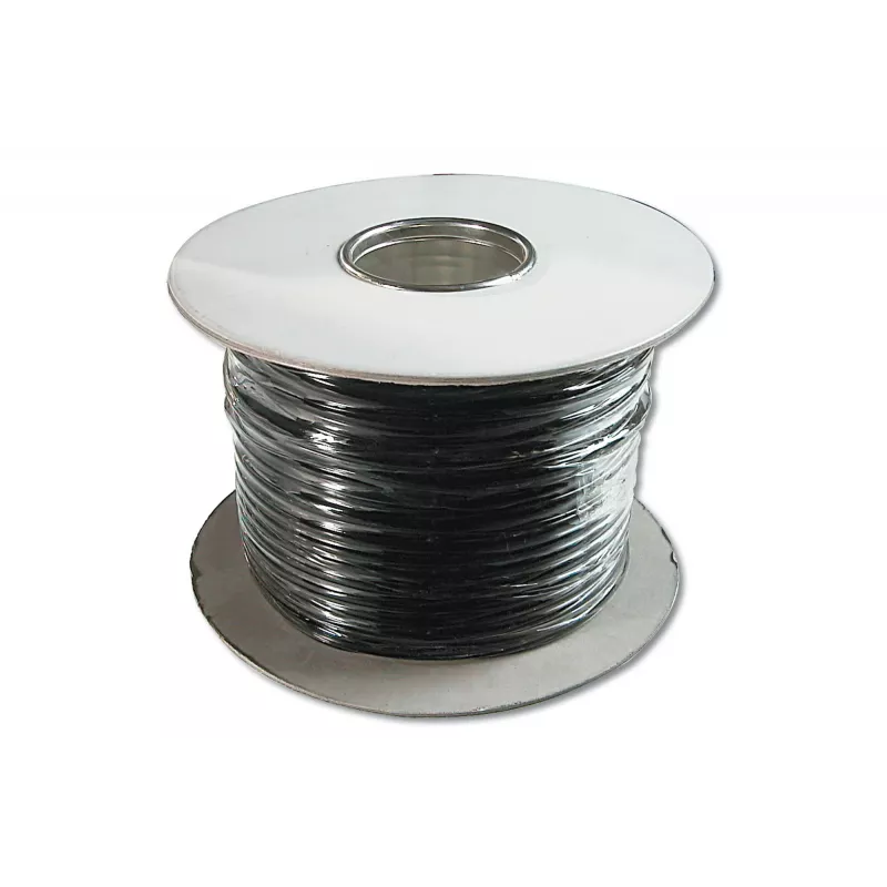 Telephone cable ASSMANN Electronic AK-460700-100-S RJ11 CAT5e 100m Black