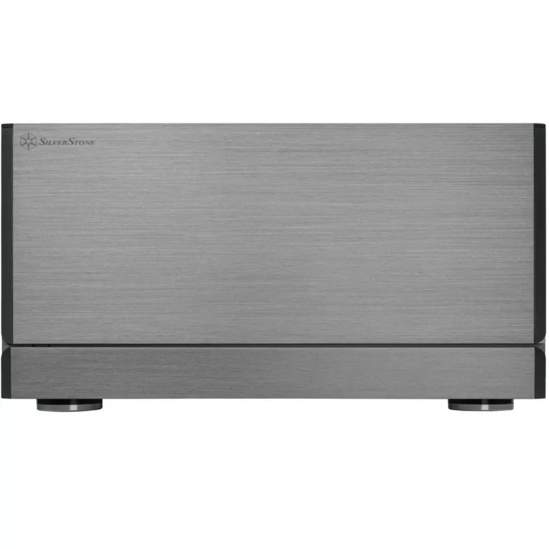 SilverStone Crown 04 PC case SST-CW04TB — HTPC form factor, SSI-EEB support, dark gray