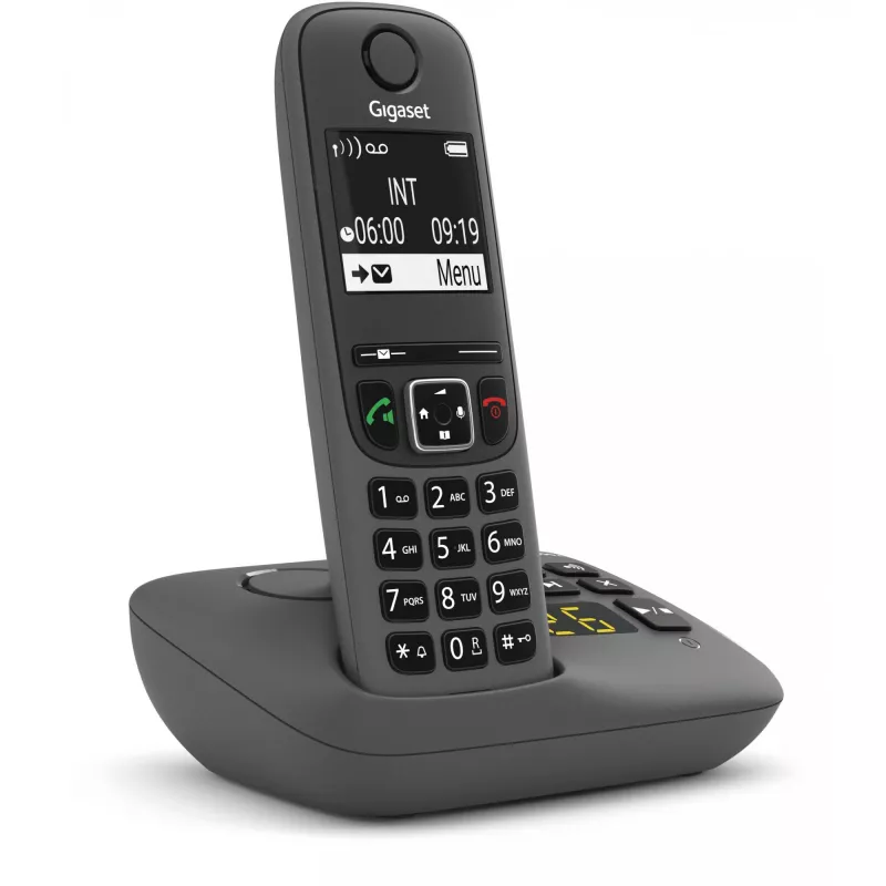 Analog/DECT telephone Gigaset AE690A Caller ID Wireless handset Anthracite
