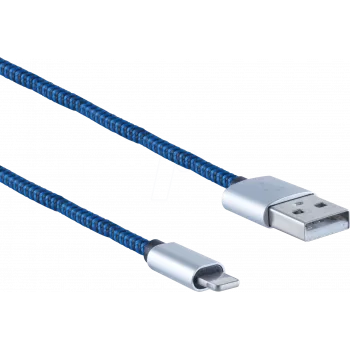 Lightning cable ShiverPeaks BS14-50019 0.9 m Blue