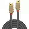 Lindy 5m DisplayPort 1.2 Cable, Gold Line, 5 m, DisplayPort, DisplayPort, Male, Male, 4096 x 2160 pixels