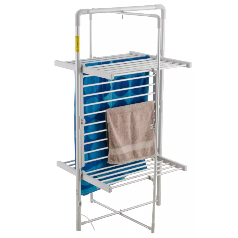 Electric foldable clothes dryer Adler AD 7829 — 300 W, 148×52×90 cm, white, freestanding