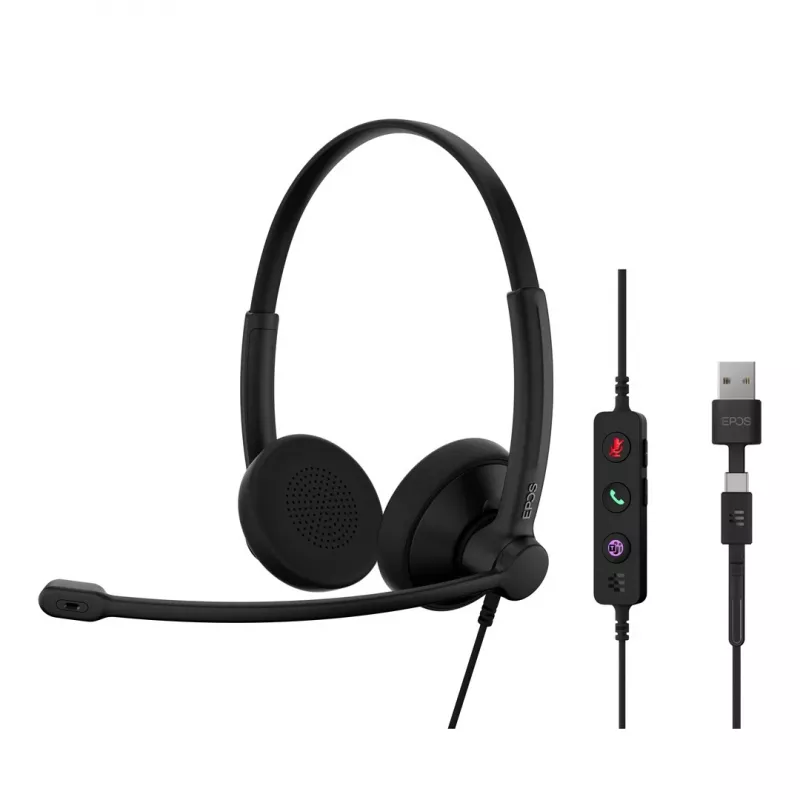 Headset EPOS IMPACT 100 MS Stereo USB-C+A