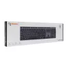 Wireless keyboard SBOX WK-131 US, compact metal design, US layout
