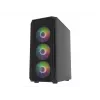 Case Fury Shobo SH4F with RGB Window 4x Fans MIDI Computer PC
