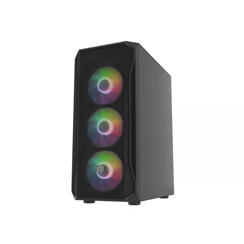 Case Fury Shobo SH4F with RGB Window 4x Fans MIDI Computer PC