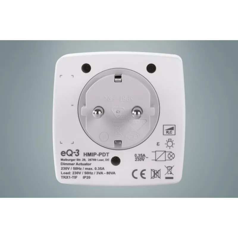 Dimmer & switch eQ-3 AG HmIP-PDT External White