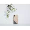 Smartphone case man and wood for iPhone XS Max — pink suit, black