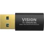 Vision Professional - USB-Adapter - USB Type A (M) to 24 pin USB-C (W) - USB3.0 - Black (TC-USB3AC/BL)