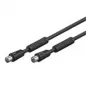 Wentronic 50729 Coaxial Cable Black