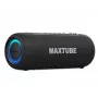 Speakers TRACER MaxTube 20W TWS Bluetooth, black — portable wireless audio, stereo sound