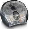 Portable radio CD player Lenco SCD-24TR — FM, 4W output, LCD, telescopic antenna, AC/DC, 6×C batteries