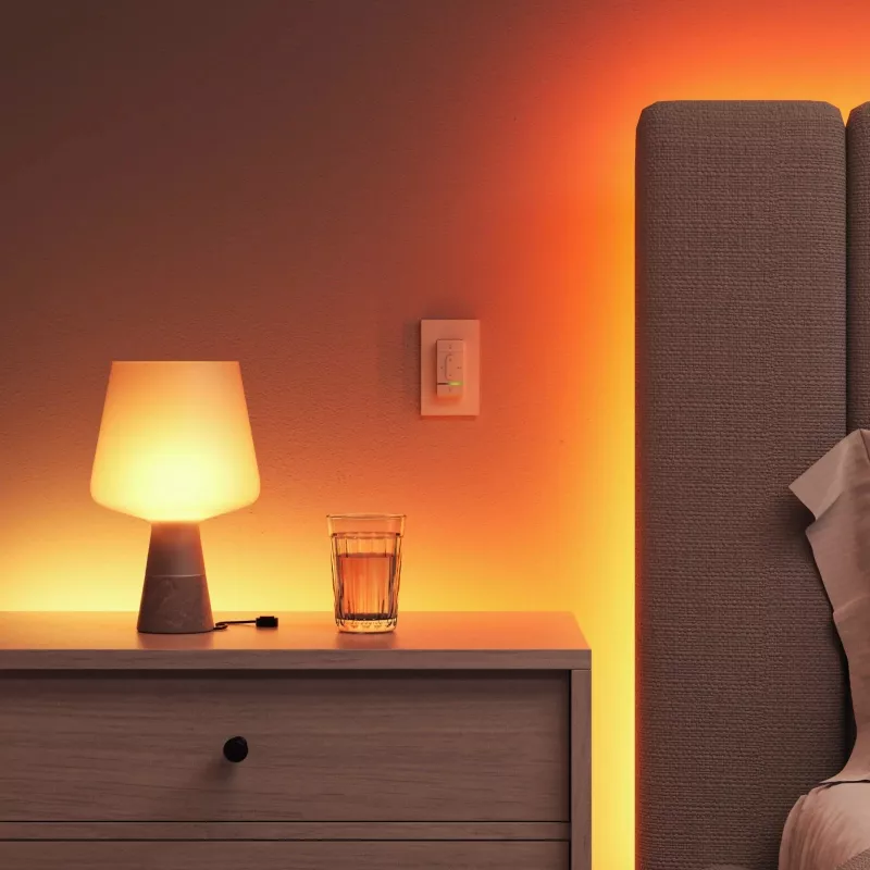 Smart wireless switch Nanoleaf N4400C02-1BUT — battery powered, customizable control for smart lights and devices