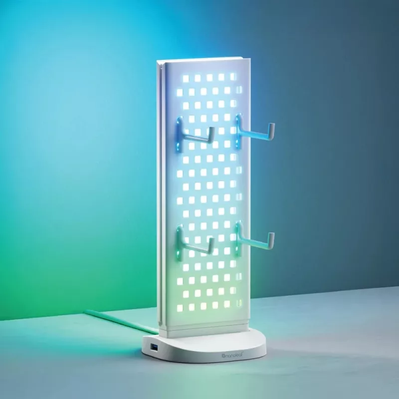 Nanoleaf Pegboard Desk Dock, White | 15 W | RGB
