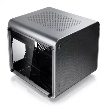 Computer Case Raijintek METIS EVO TG Mini-ITX case, Silver
