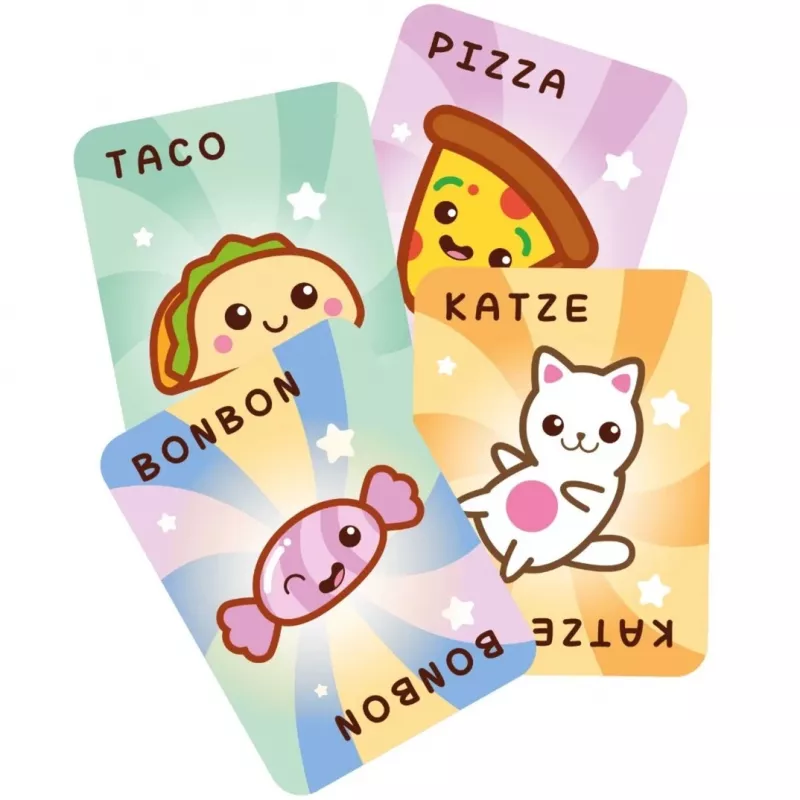 Taco Katze Pizza Junior, Card Game