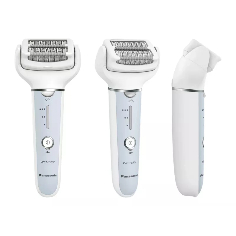 Panasonic ES-EY90A503 epilator, wet and dry, blue/white
