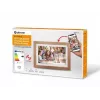 Denver photo frame with FRAMEO 10.1 16GB light wood
