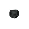 Protective silicone case with lens cover for Insta360 X4 by Sunnylife — black