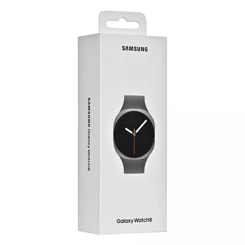 Samsung Galaxy Watch 8 3.81 cm (1.5 inch) AMOLED 44 mm Digital 480 x 480 pixels Touchscreen Graphite Wi-Fi GPS (satellite)