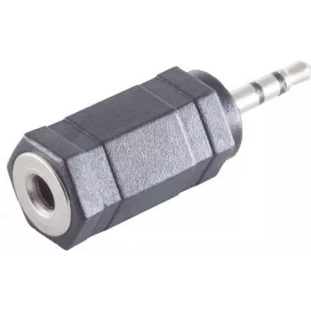 Cable Gender Changer ShiverPeaks BS57020 2.5mm to 3.5mm Black