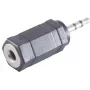 Cable Gender Changer ShiverPeaks BS57020 2.5mm to 3.5mm Black