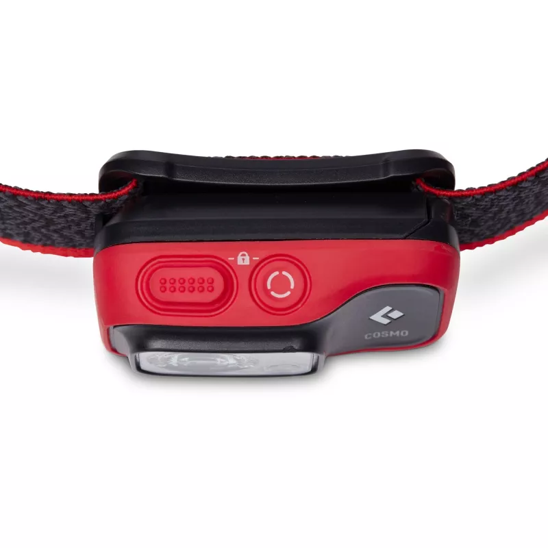Black Diamond Cosmo 350 Black, Red Headband flashlight
