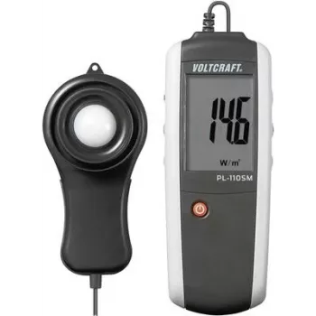 Voltcraft PL-110SM Solar-Measuring Instrument, Photovoltaik-Measuring Instrument, Photovoltaik-Analyse LCD, 0 - 1999 W/m² (PL-110SM)