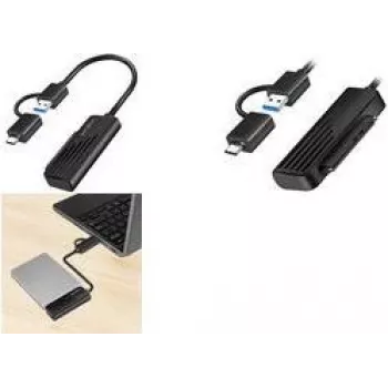 LogiLink AU0062 - Adapter USB 5 Gb/s to SATA - Adapter - Digital/Data (AU0062)