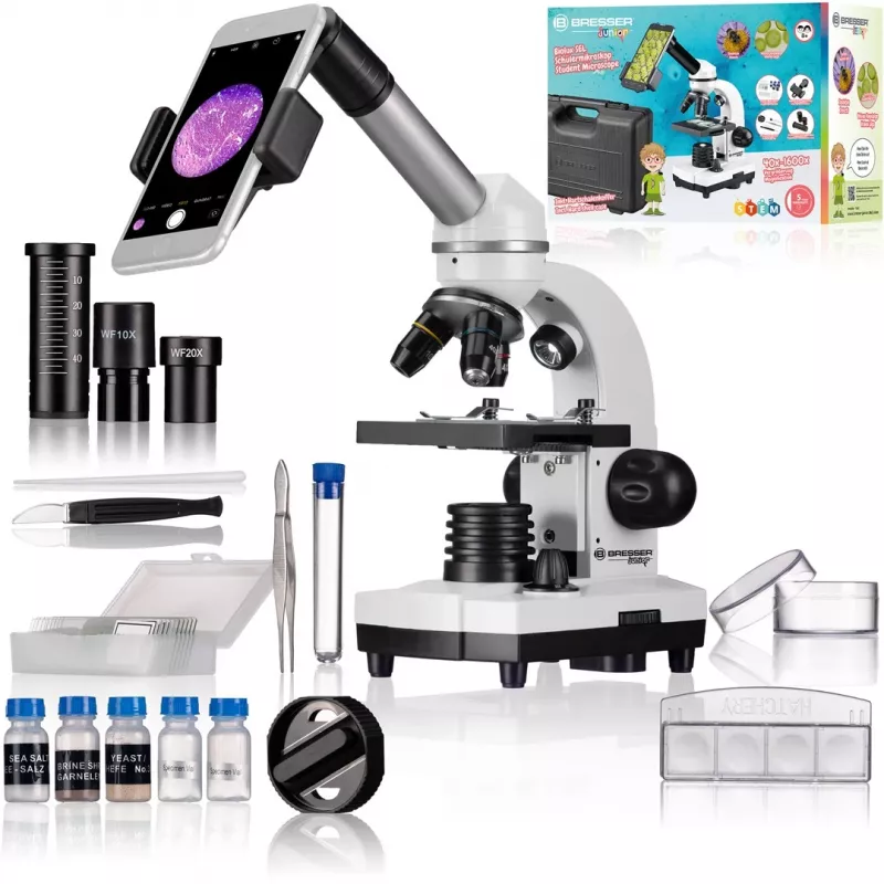 Optical microscope Bresser JUNIOR Biolux SEL 1600x 40x to 1600x