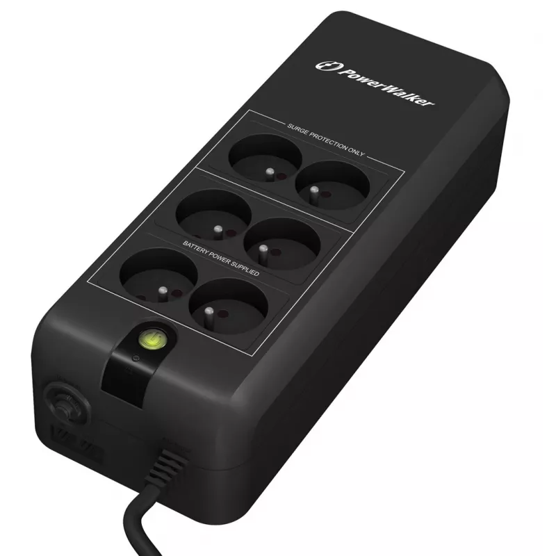 PowerWalker VFD 600 APFC FR Standby (Offline) 0.6 kVA 300 W 6 AC outlet(s)