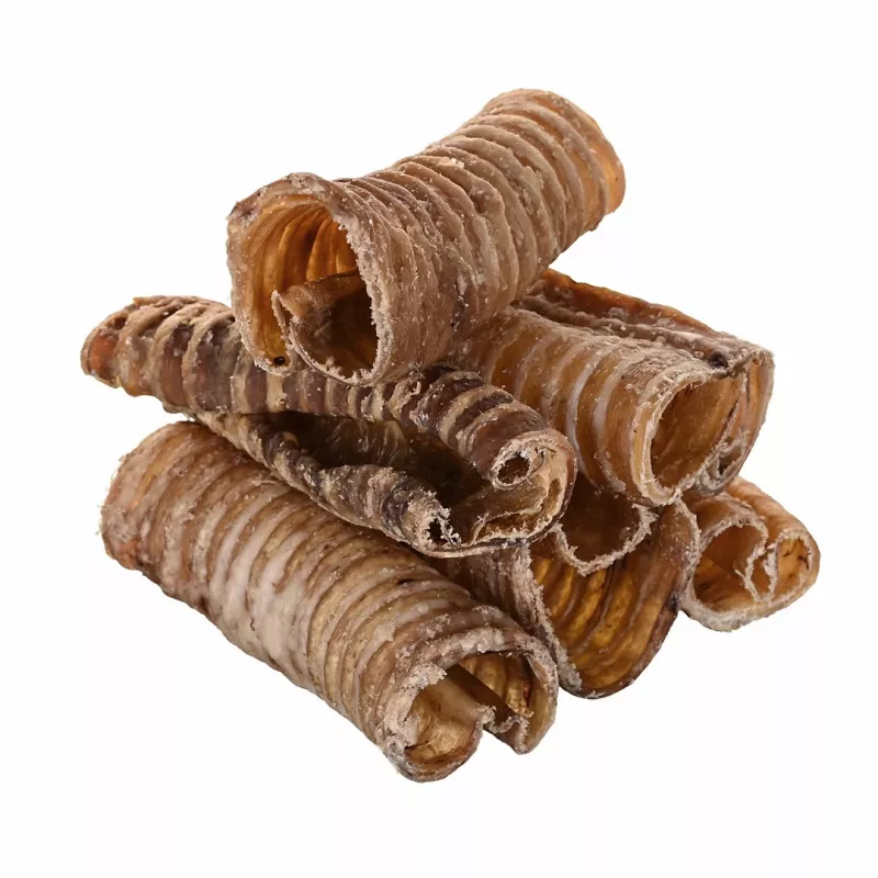 Dog Treat PETITTO Beef Trachea 1 kg - PETITTO beef trachea chew