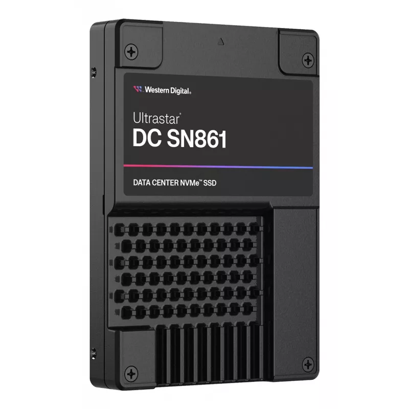 SSD disk Western Digital 3.84 TB U.2 PCI Express 5.0 NVMe Ultrastar DC SN861