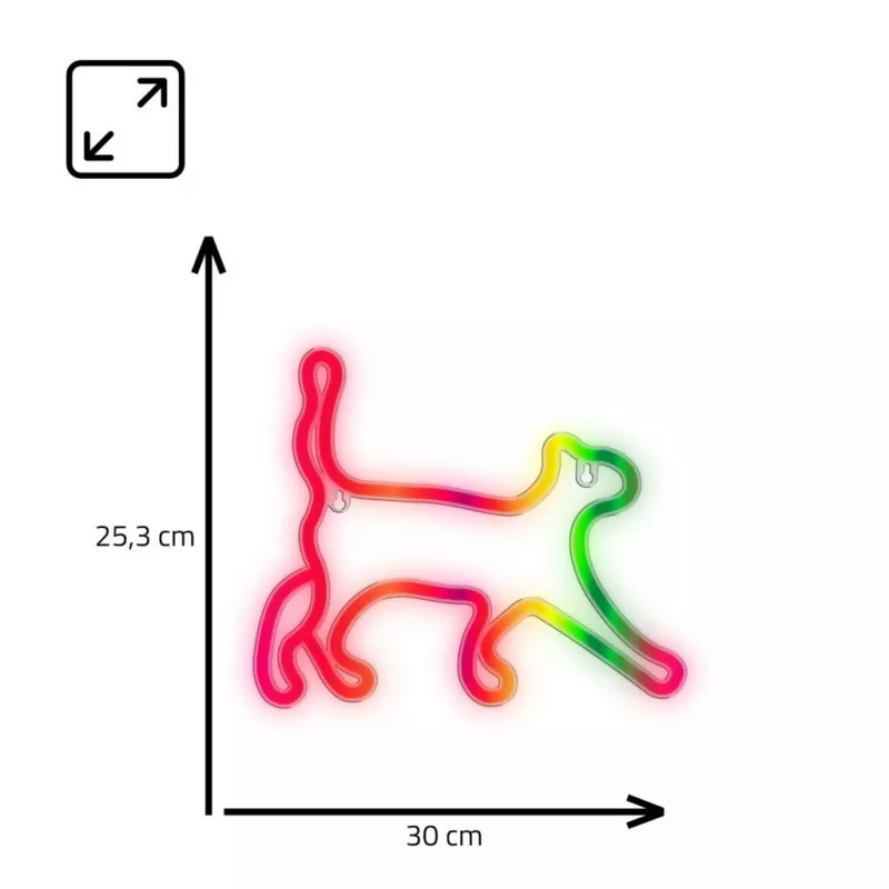 LED Neon Light MANTA SNL60RGB RGB color-changing strip, flexible decorative lighting