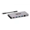 USB-C Dock - 4K HDMI, USB 3.2 Gen 1, USB-A Hub, GbE, Memory Card, 100W PD Charging, Detachable Cord U442-DOCK5D-GY
