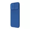Protective phone case Nillkin CamShield Pro for iPhone 16 Pro Max, blue, sliding camera cover