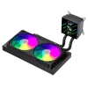 Gamemax CPU Liquid Cooler | GLACIER 240 LCD BK | Intel, AMD