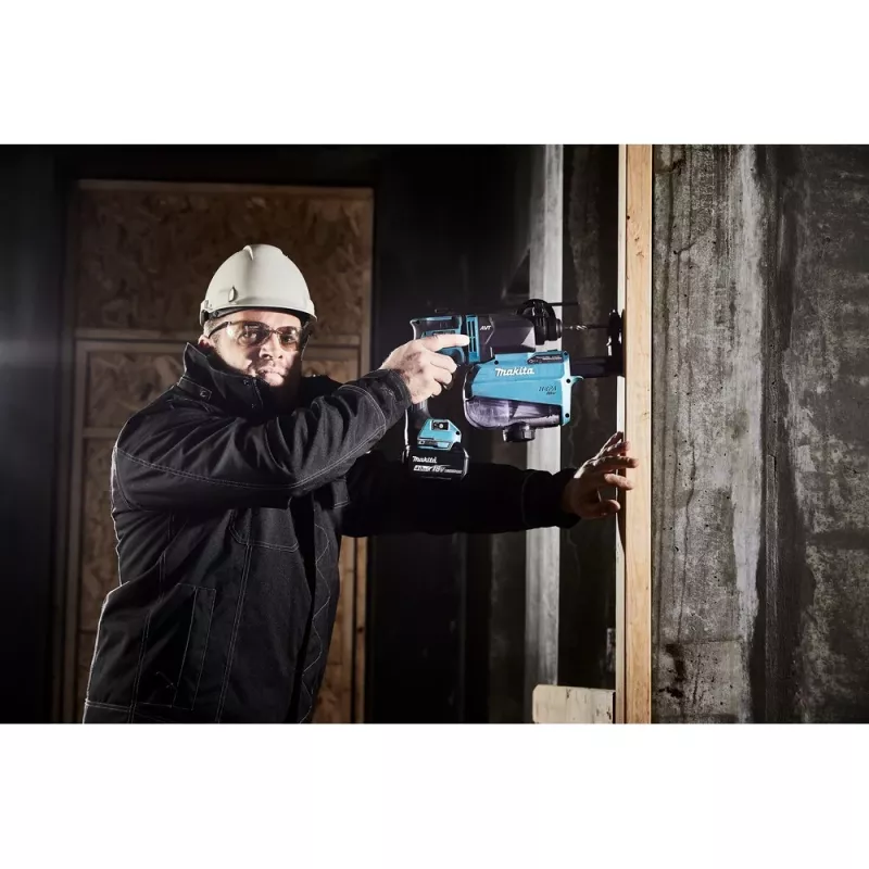 Battery-Combination Hammer DHR182ZU, 18Volt, Rotary Hammer Blue/black, Bluetooth, without Battery and Charger