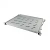 Rack shelf ALLNET ALL-S0002101, 19 inch (48.3 cm), 450 mm width, 550 mm depth, silver
