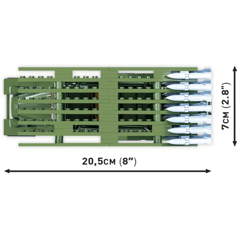 Building blocks COBI BM-13 Katyusha ZIS-6 440 pieces