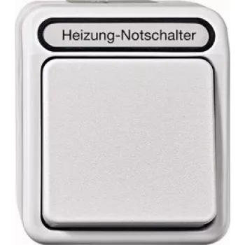 MERTEN Heizungs-Notsch.Aus 2p MEG3449-8029 m.Kontrolllicht Light Grey AQUASTAR MEG34 MEG3449-8029 (MEG3449-8029)
