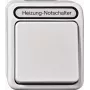 MERTEN Heizungs-Notsch.Aus 2p MEG3449-8029 m.Kontrolllicht Light Grey AQUASTAR MEG34 MEG3449-8029 (MEG3449-8029)