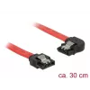 SATA cable DeLOCK 83963 0.3 m SATA 7-pin Black Red