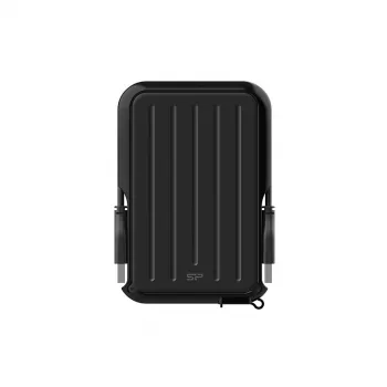 External Hard Drive Silicon Power 5TB USB 3.2 Gen 1 (Type-A) A66, Black, Shock Resistant