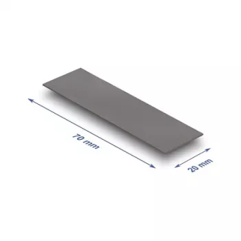 Thermal pad DeLOCK 18403 3.2 W/m·K Grey 20x70x0.75 mm