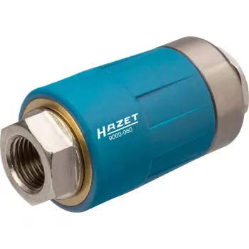 Safety Coupling 9000-060, 1/4 (Blue, for Compressed Air Hose)