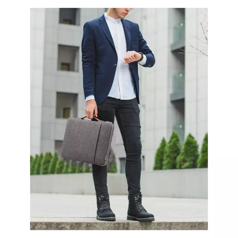 Sleeve case Inateck LB02006 for 40.6 cm (16 inch) laptops, grey, carrying handle