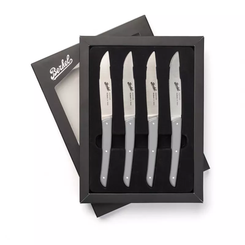 Berkel steak knife set 4-piece Color Grey