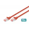 Network Cable Digitus CAT 6 S/FTP RJ-45 5m Red