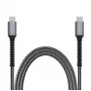 Car power adapter FIXED FIXDA-CC12-GR — 12V DC input, USB-C and USB outputs